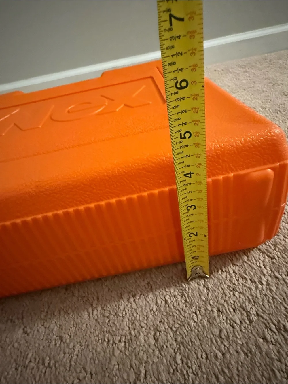 Vintage K’NEX | Orange Carrying Case with Assorted Instruction Booklets